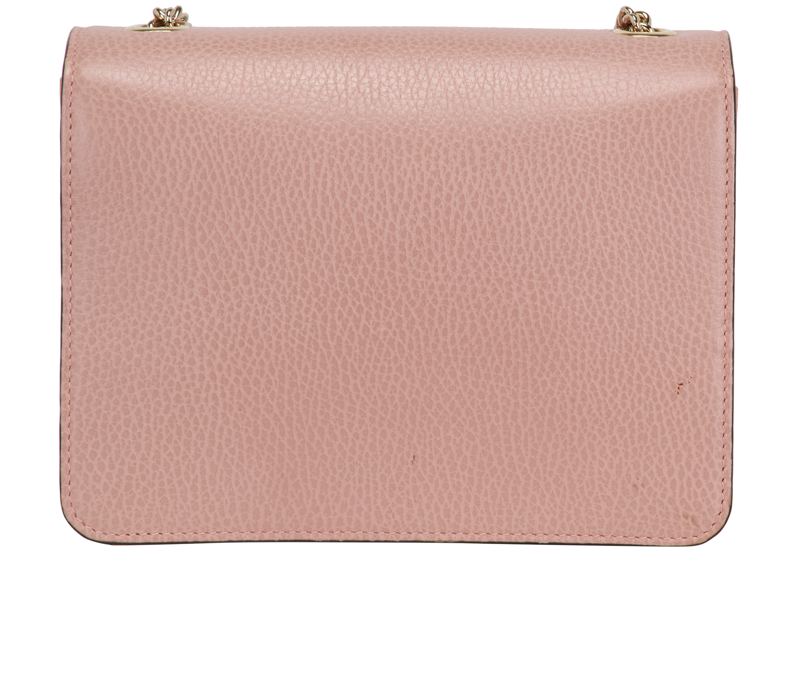 Interlocking GG Shoulder, &pound;550, Handbags, Pink, Leather, Back view